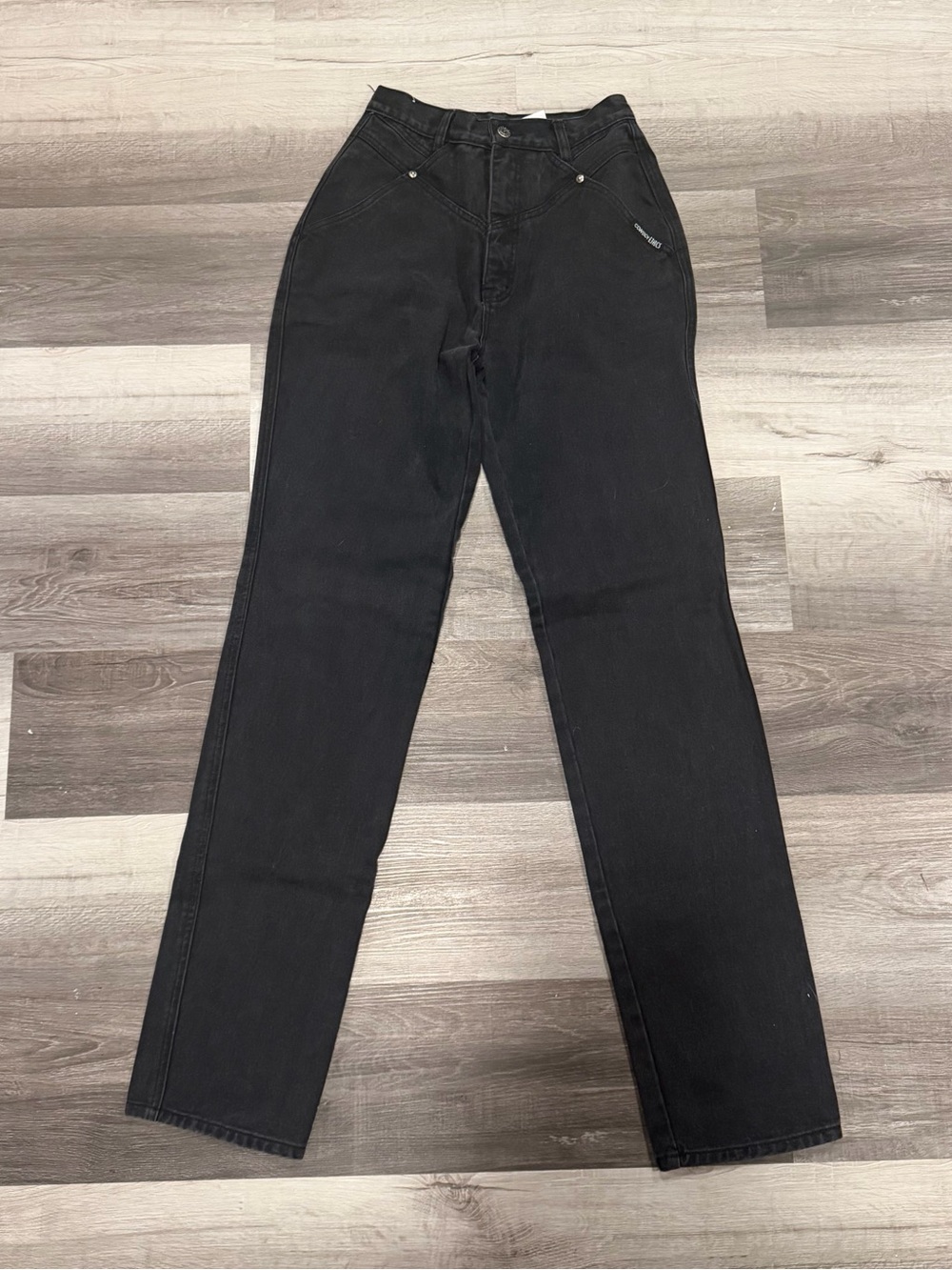 Vintage Cowboy Ethics Women’s Black Denim Jeans Western Size 9/10